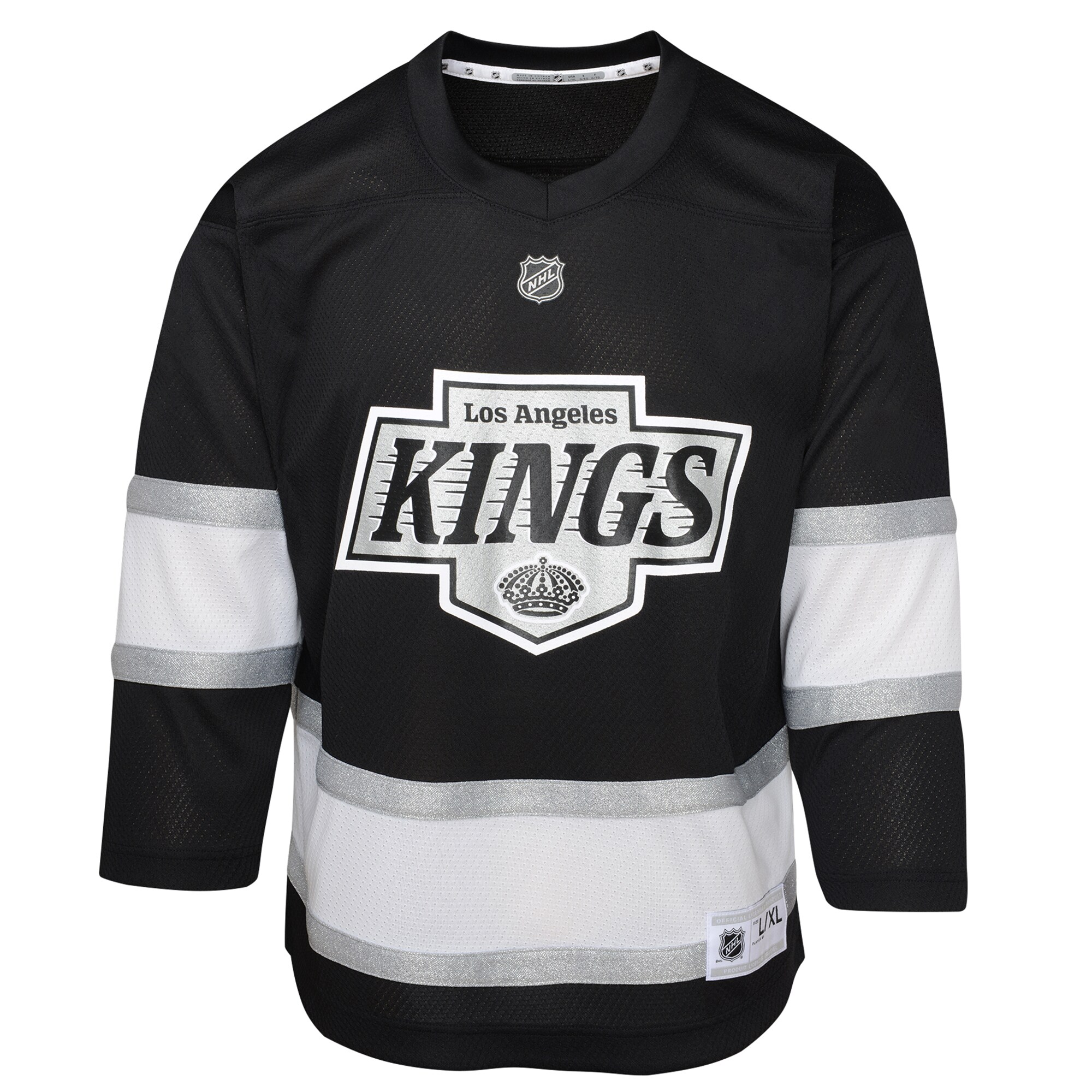 preschool black los angeles kings home replica jersey – Vancouver Canucks Jerseys and Headwear Collection