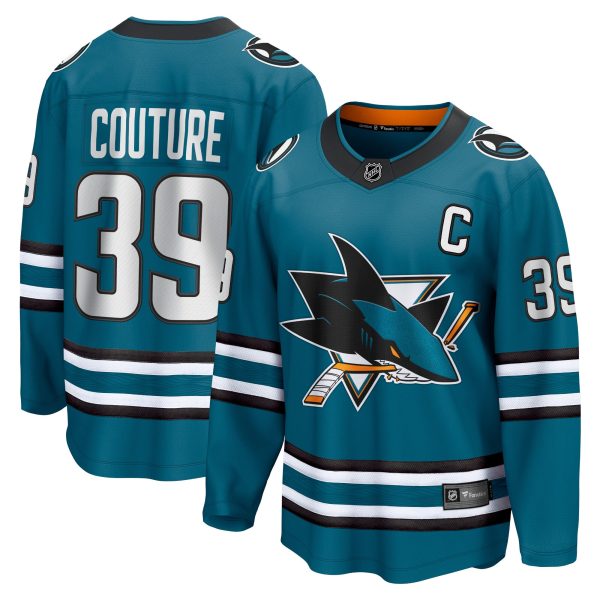 san jose sharks fanatics home breakaway jersey – logan couture – mens – Vancouver Canucks Jerseys and Headwear Collection