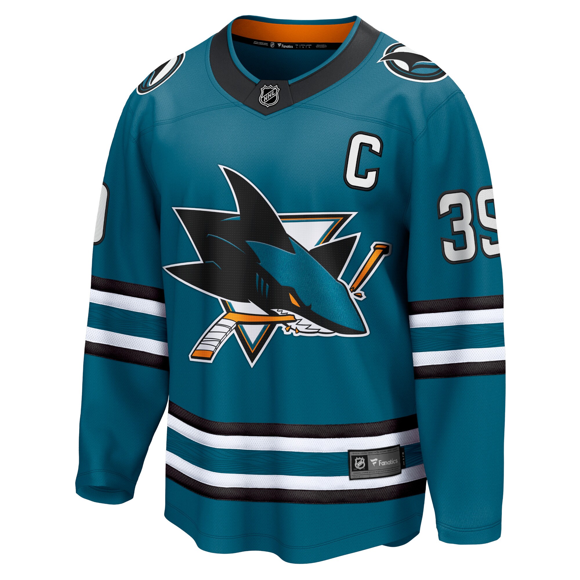 san jose sharks fanatics home breakaway jersey – logan couture – mens – Vancouver Canucks Jerseys and Headwear Collection