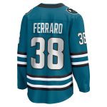 san jose sharks fanatics home breakaway jersey – mario ferraro – mens – Vancouver Canucks Jerseys and Headwear Collection
