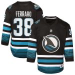 san jose sharks fanatics replica alternate breakaway jersey – black – mario ferraro – youth – Vancouver Canucks Jerseys and Headwear Collection