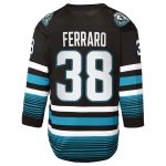 san jose sharks fanatics replica alternate breakaway jersey – black – mario ferraro – youth – Vancouver Canucks Jerseys and Headwear Collection