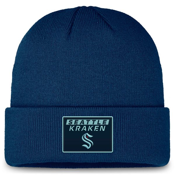 seattle kraken authentic pro rink prime cuffed beanie – Vancouver Canucks Jerseys and Headwear Collection
