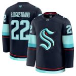 seattle kraken fanatics branded home premium jersey – deep sea blue – oliver bjorkstrand – mens – Vancouver Canucks Jerseys and Headwear Collection