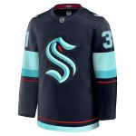 seattle kraken fanatics branded home premium jersey – deep sea blue – philipp grubauer – mens – Vancouver Canucks Jerseys and Headwear Collection