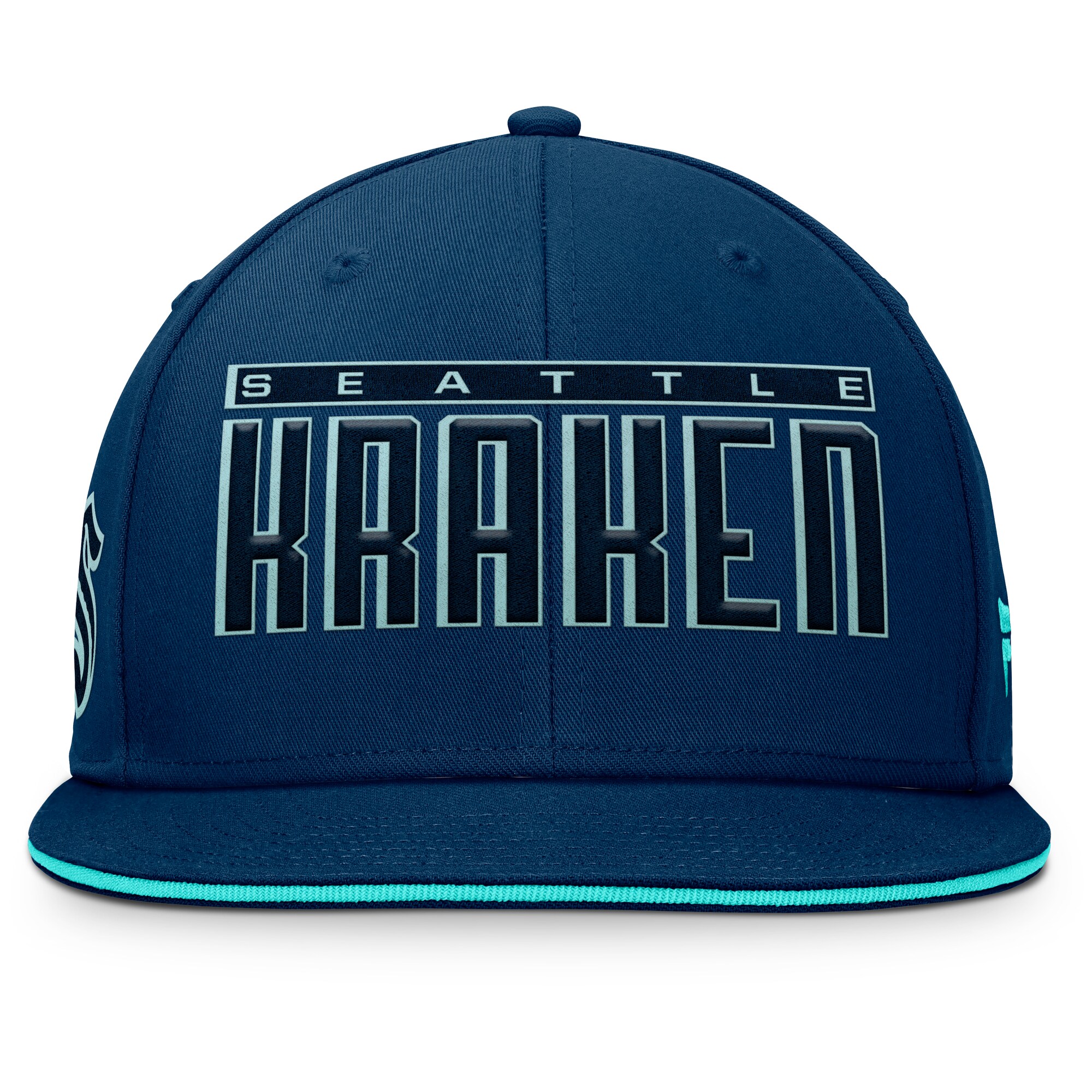 seattle kraken flat brim snapback – unisex – Vancouver Canucks Jerseys and Headwear Collection