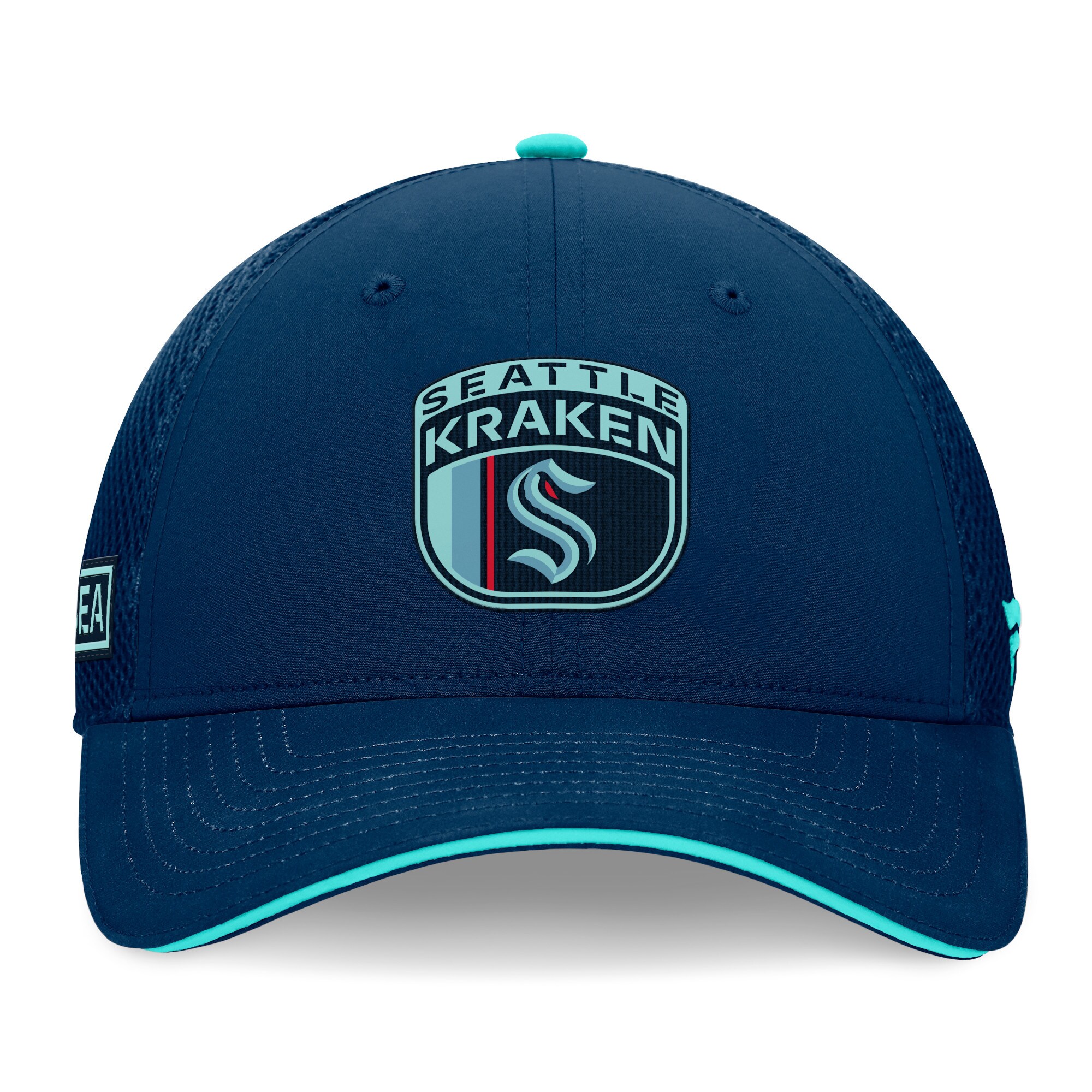 seattle kraken pro draft structured trucker cap – unisex – Vancouver Canucks Jerseys and Headwear Collection