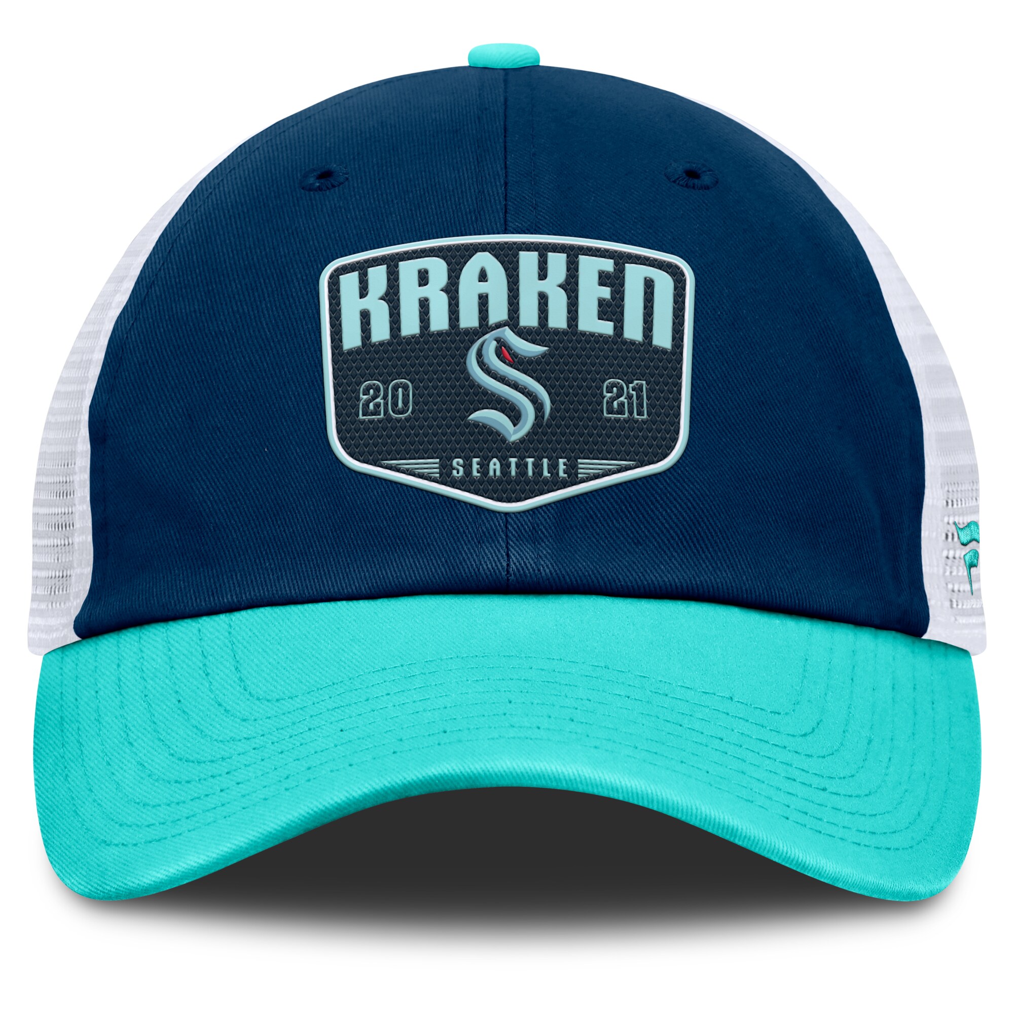 seattle kraken structured adjustable meshback cap – unisex – Vancouver Canucks Jerseys and Headwear Collection