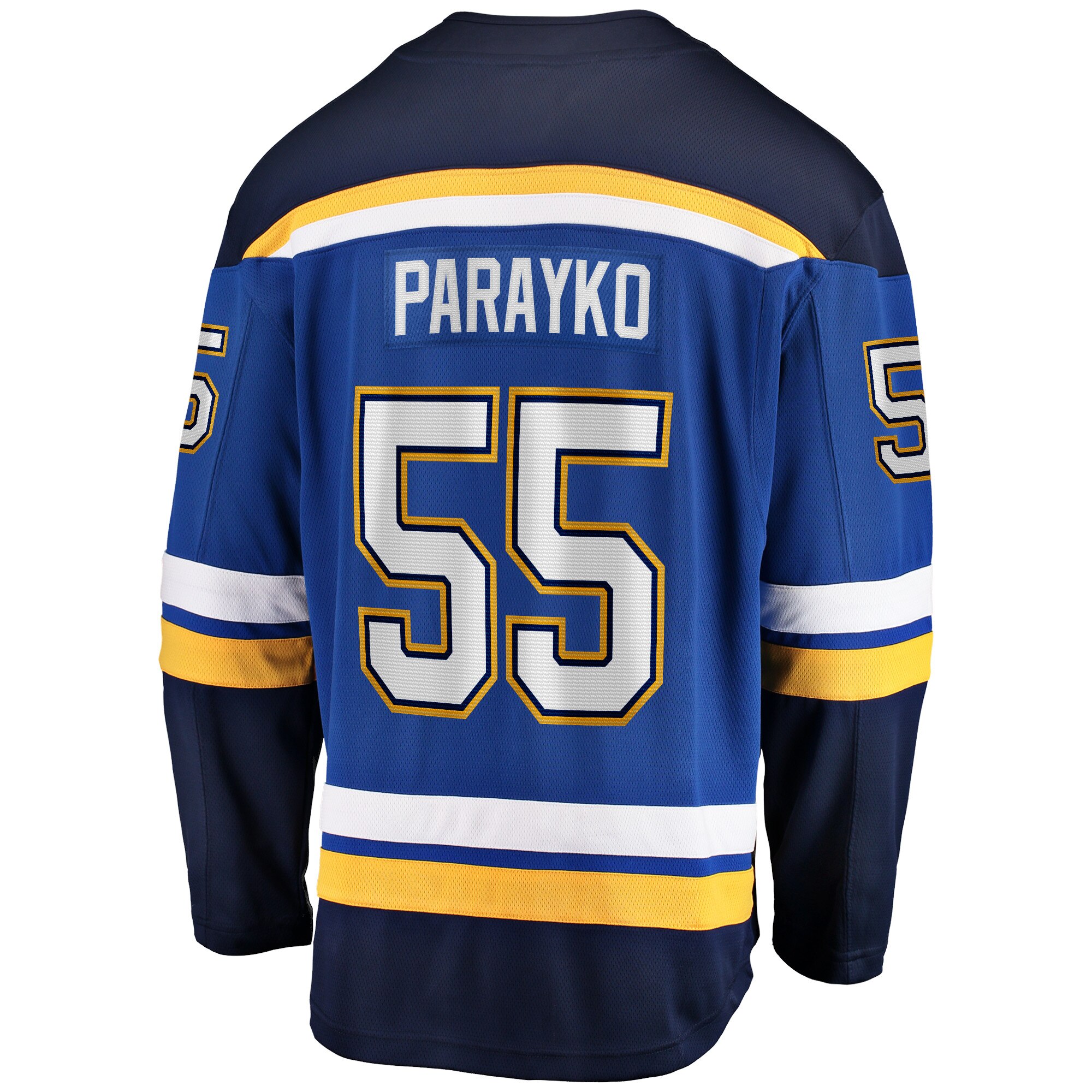 st. louis blues fanatics home breakaway jersey – blue – colton parayko – mens – Vancouver Canucks Jerseys and Headwear Collection