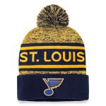 st. louis blues pro rink heathered cuffed pom knit – unisex – Vancouver Canucks Jerseys and Headwear Collection