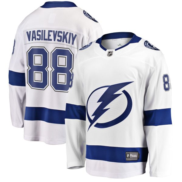 tampa bay lightning fanatics away breakaway jersey – andrei vasilevskiy – mens – Vancouver Canucks Jerseys and Headwear Collection