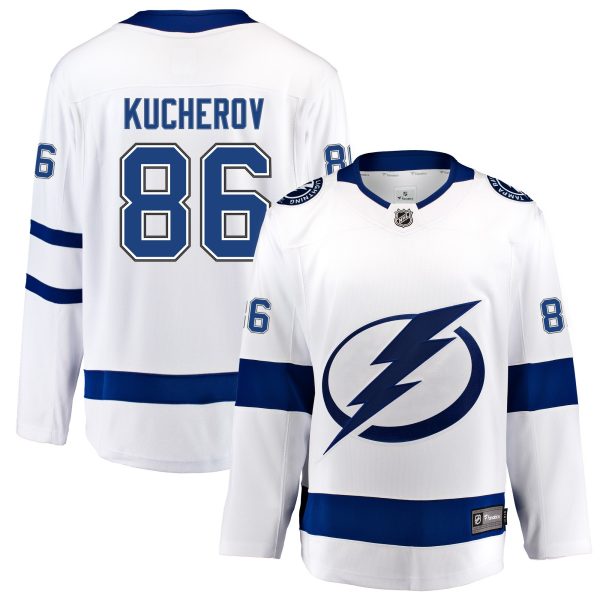 tampa bay lightning fanatics away breakaway jersey – nikita kucherov – mens – Vancouver Canucks Jerseys and Headwear Collection