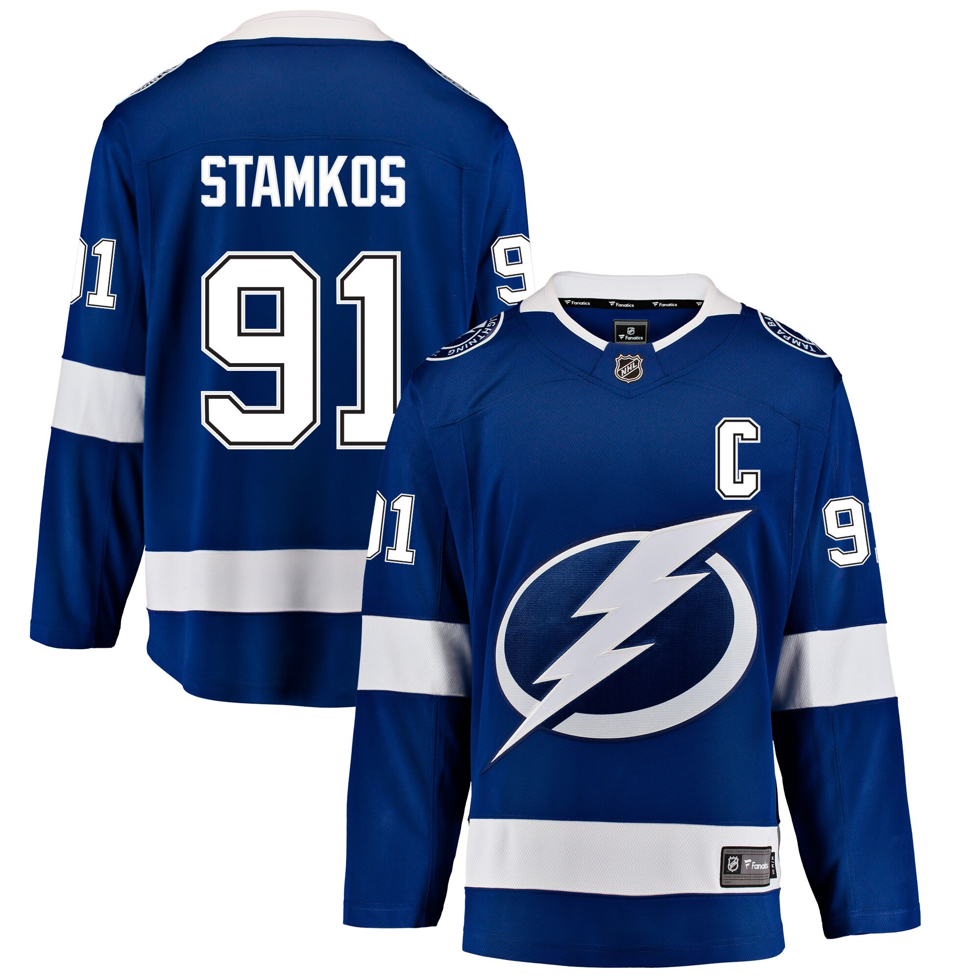 tampa bay lightning fanatics home breakaway jersey – steve stamkos – mens – Vancouver Canucks Jerseys and Headwear Collection