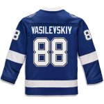 tampa bay lightning replica home jersey – andrei vasilevskiy – youth – Vancouver Canucks Jerseys and Headwear Collection