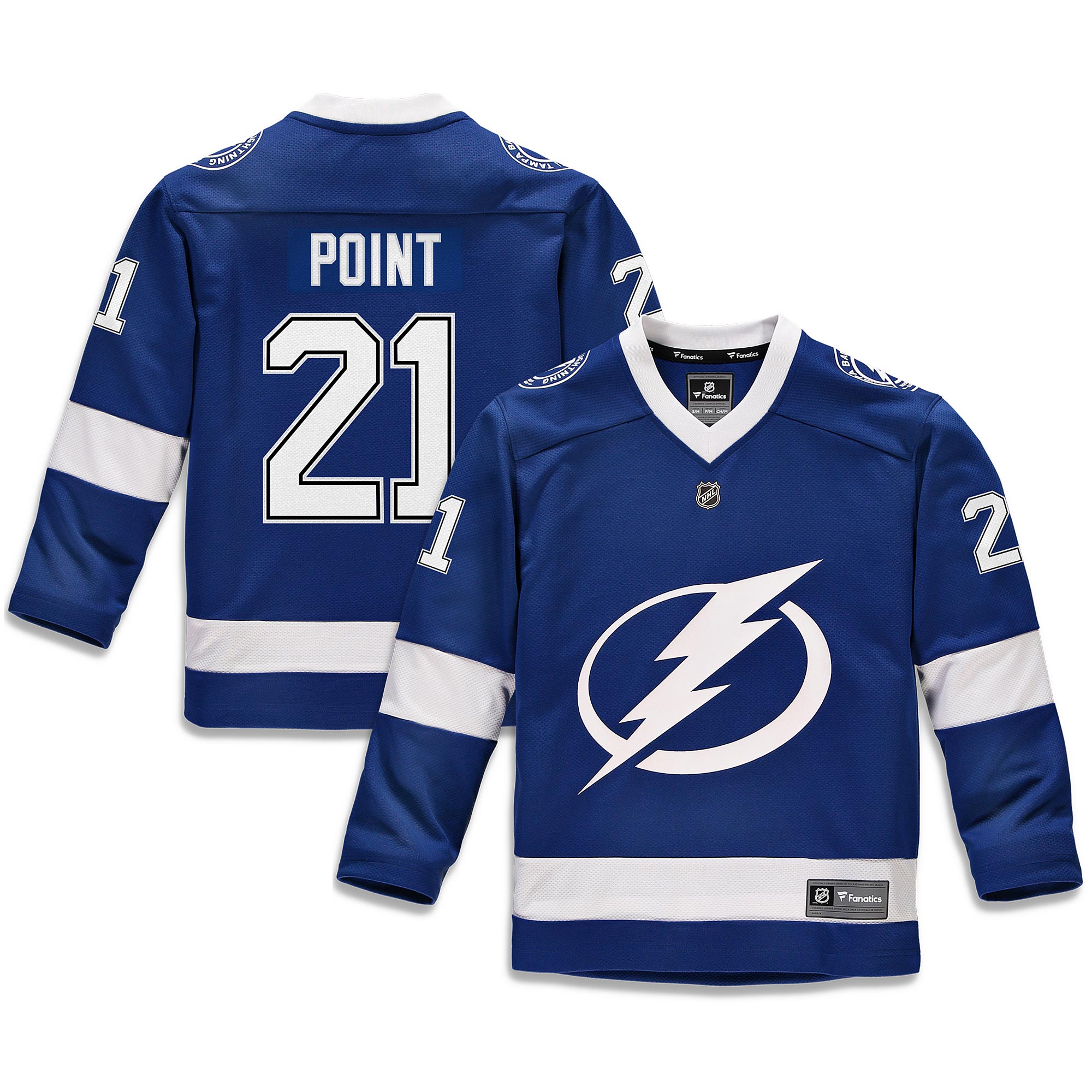 tampa bay lightning replica home jersey – brayden point – youth – Vancouver Canucks Jerseys and Headwear Collection