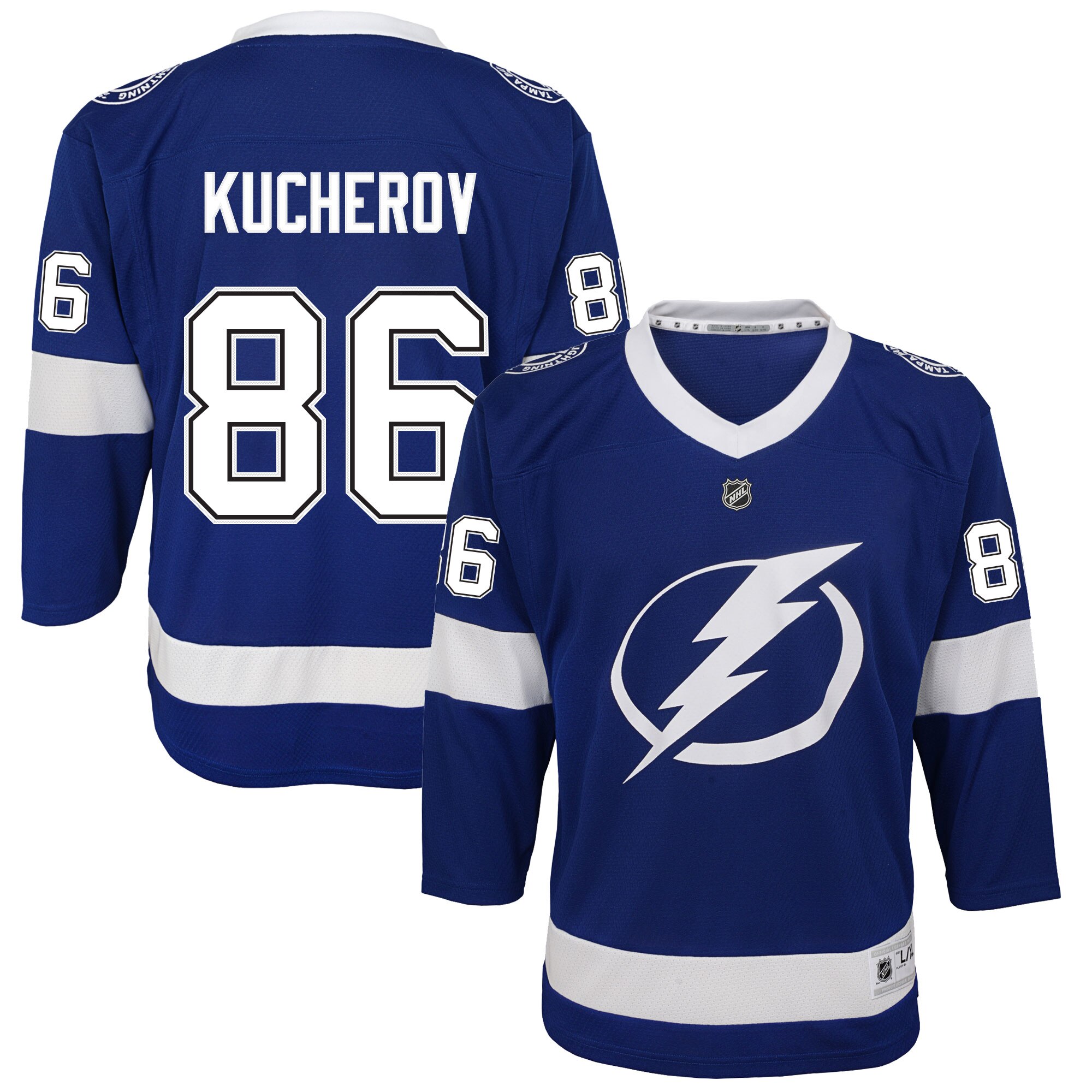 tampa bay lightning replica home jersey – nikita kucherov – youth – Vancouver Canucks Jerseys and Headwear Collection