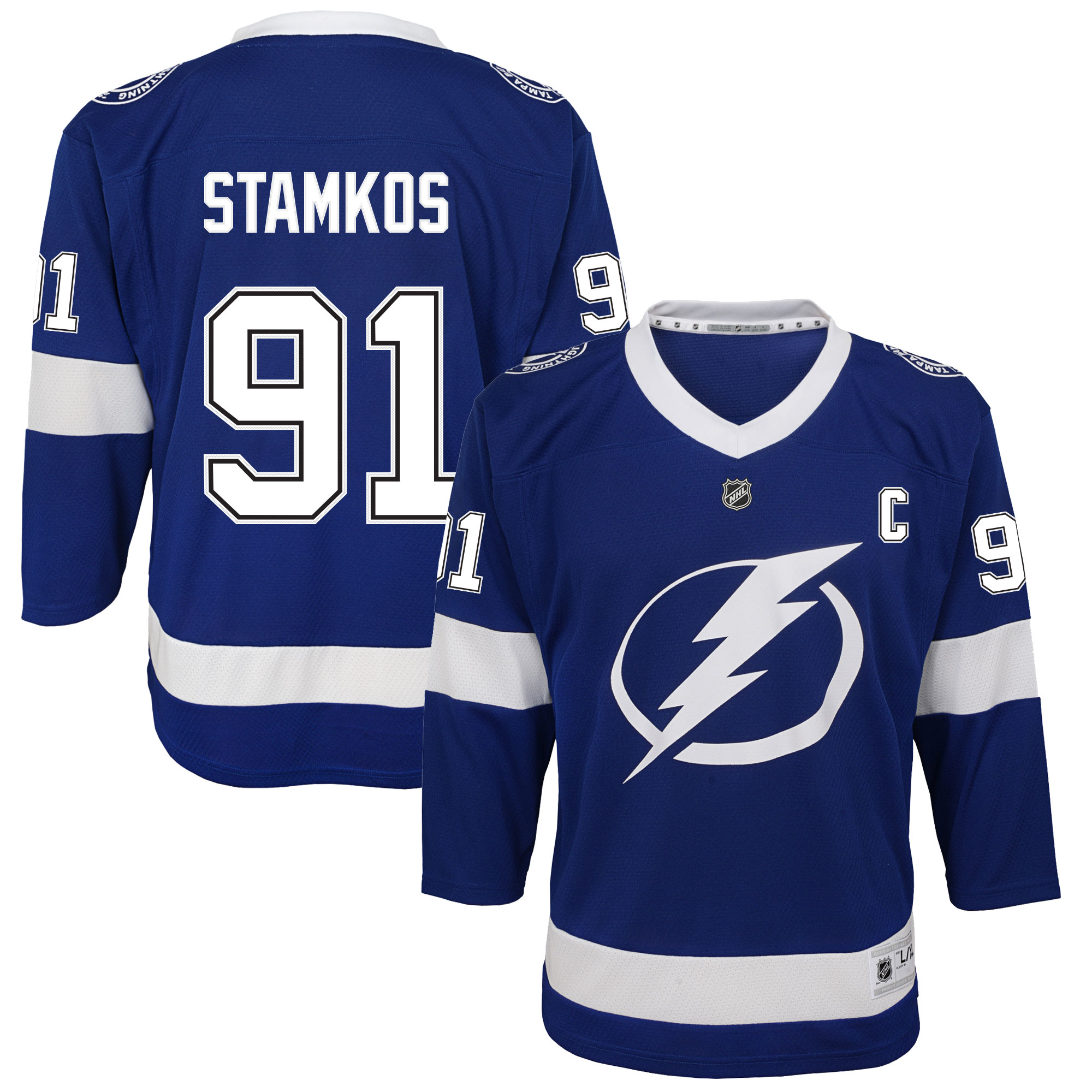 tampa bay lightning replica home jersey – steve stamkos – youth – Vancouver Canucks Jerseys and Headwear Collection