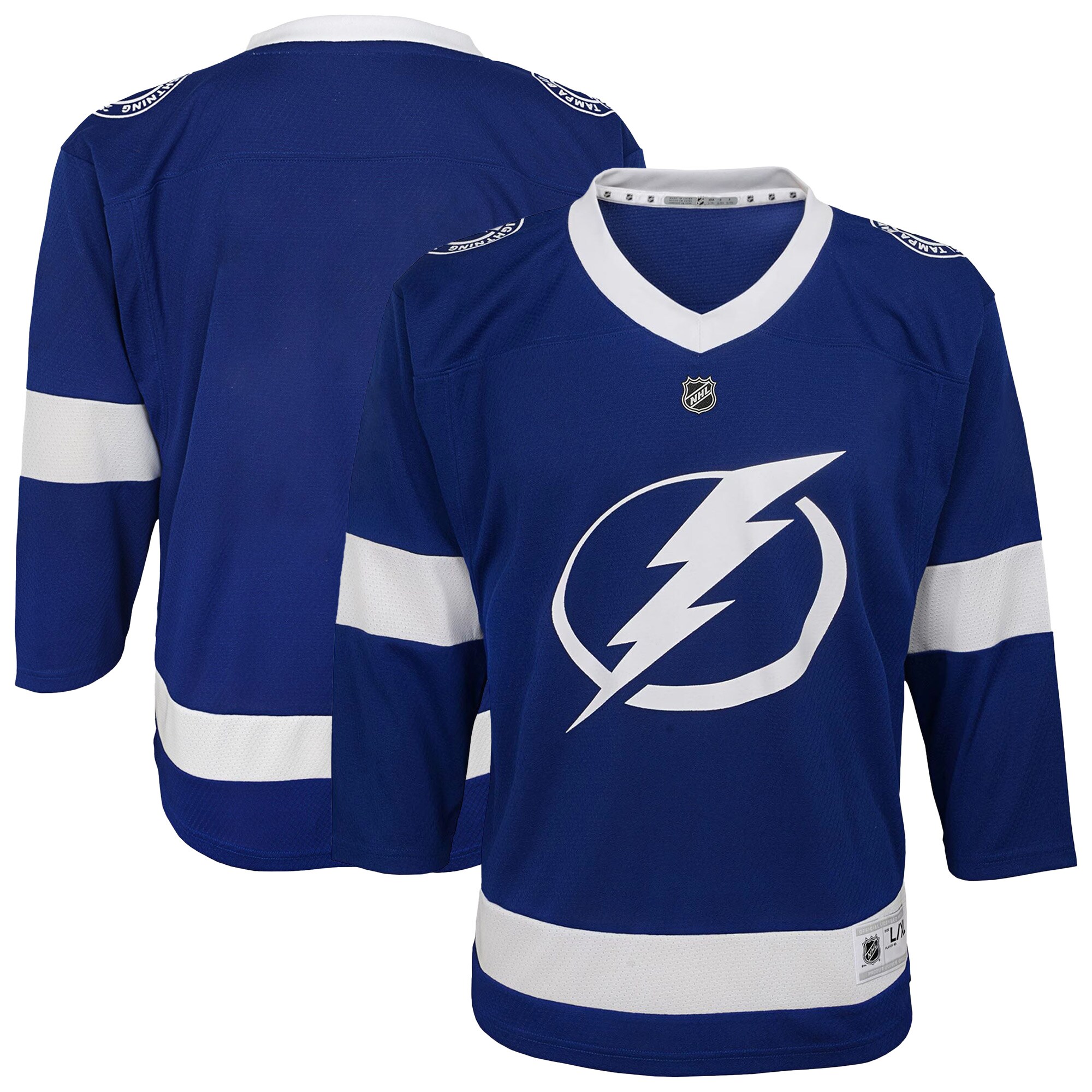 tampa bay lightning replica home jersey – youth – Vancouver Canucks Jerseys and Headwear Collection