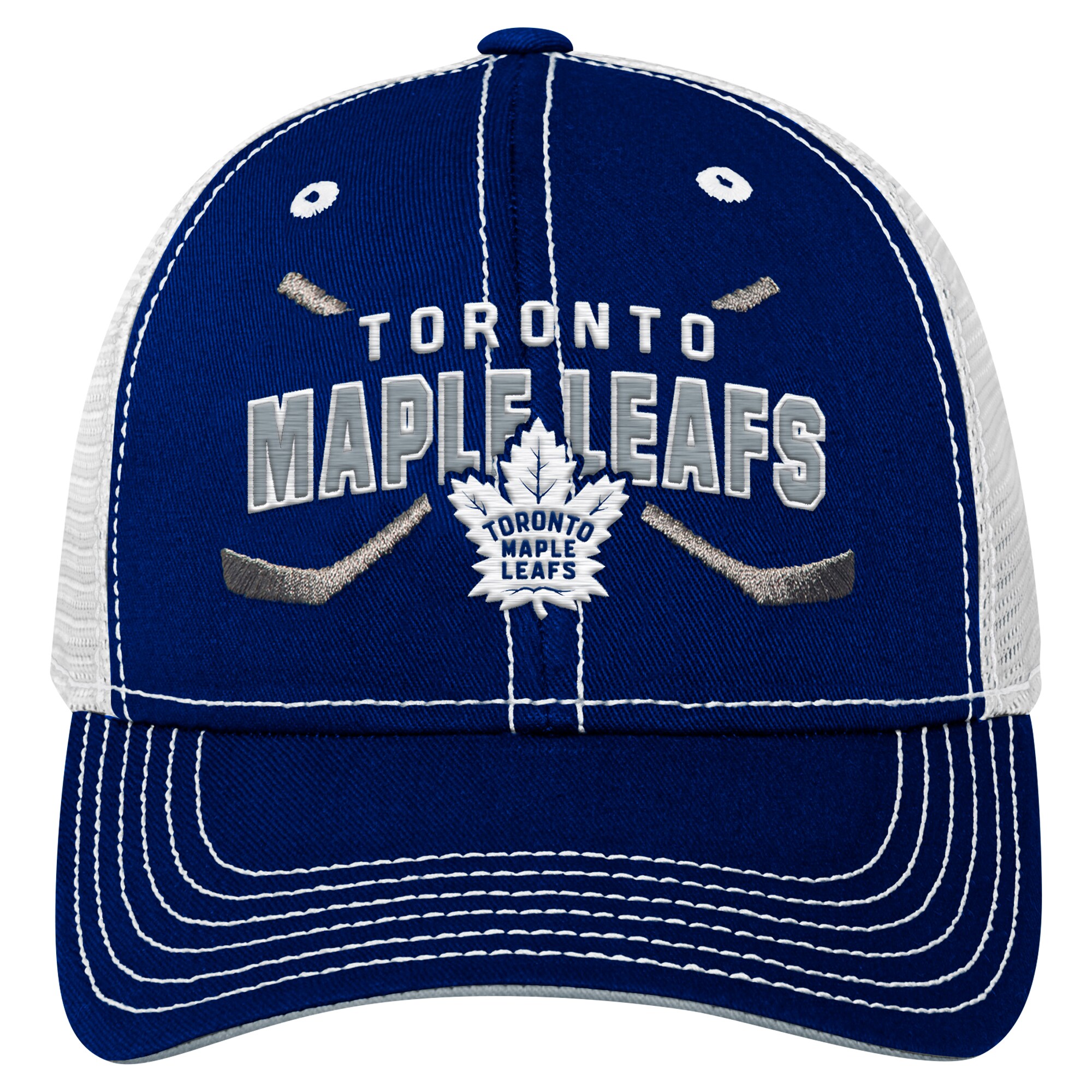 toronto maple leafs lock up mesh adjustable cap – youth – Vancouver Canucks Jerseys and Headwear Collection
