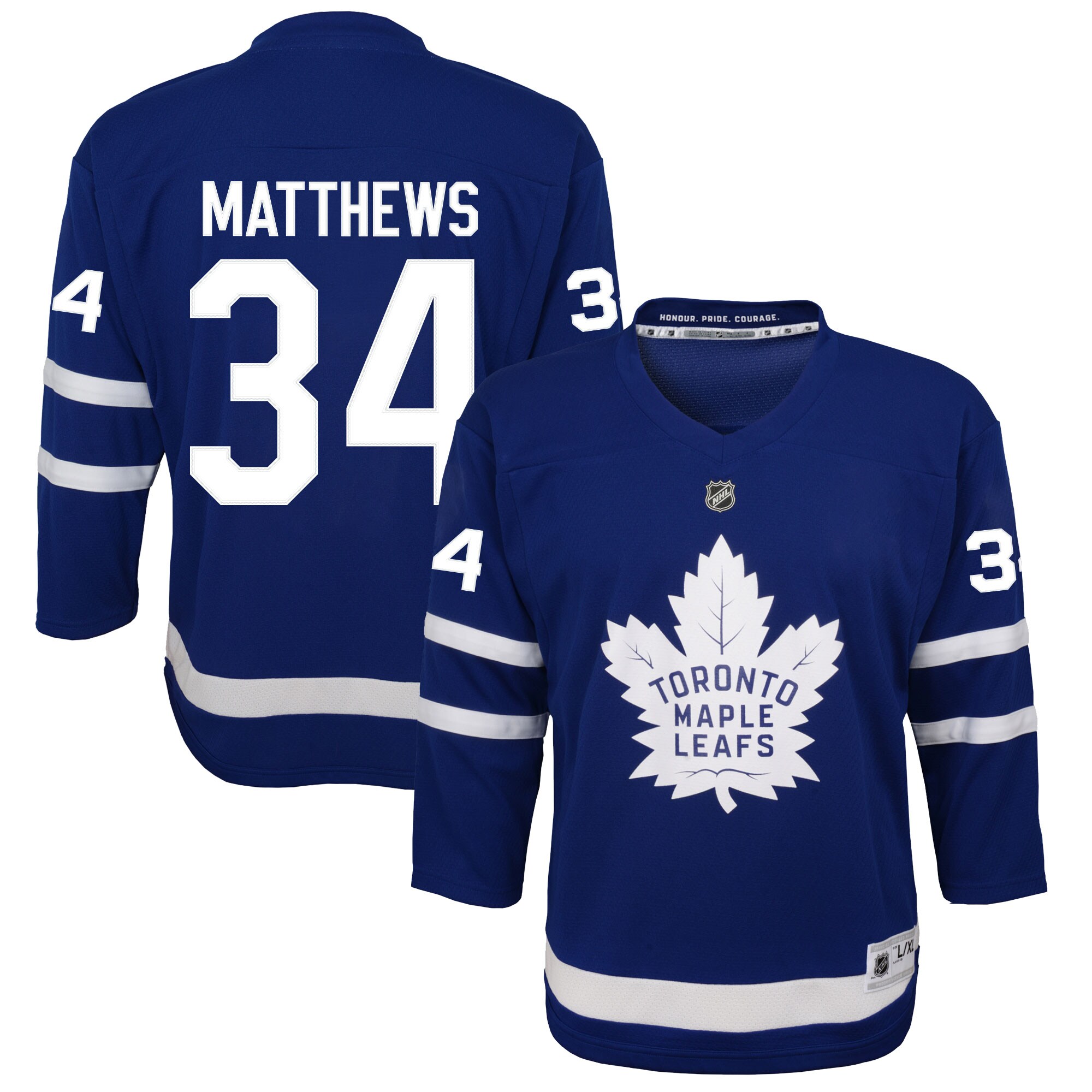 toronto maple leafs replica home jersey – auston matthews – youth – Vancouver Canucks Jerseys and Headwear Collection
