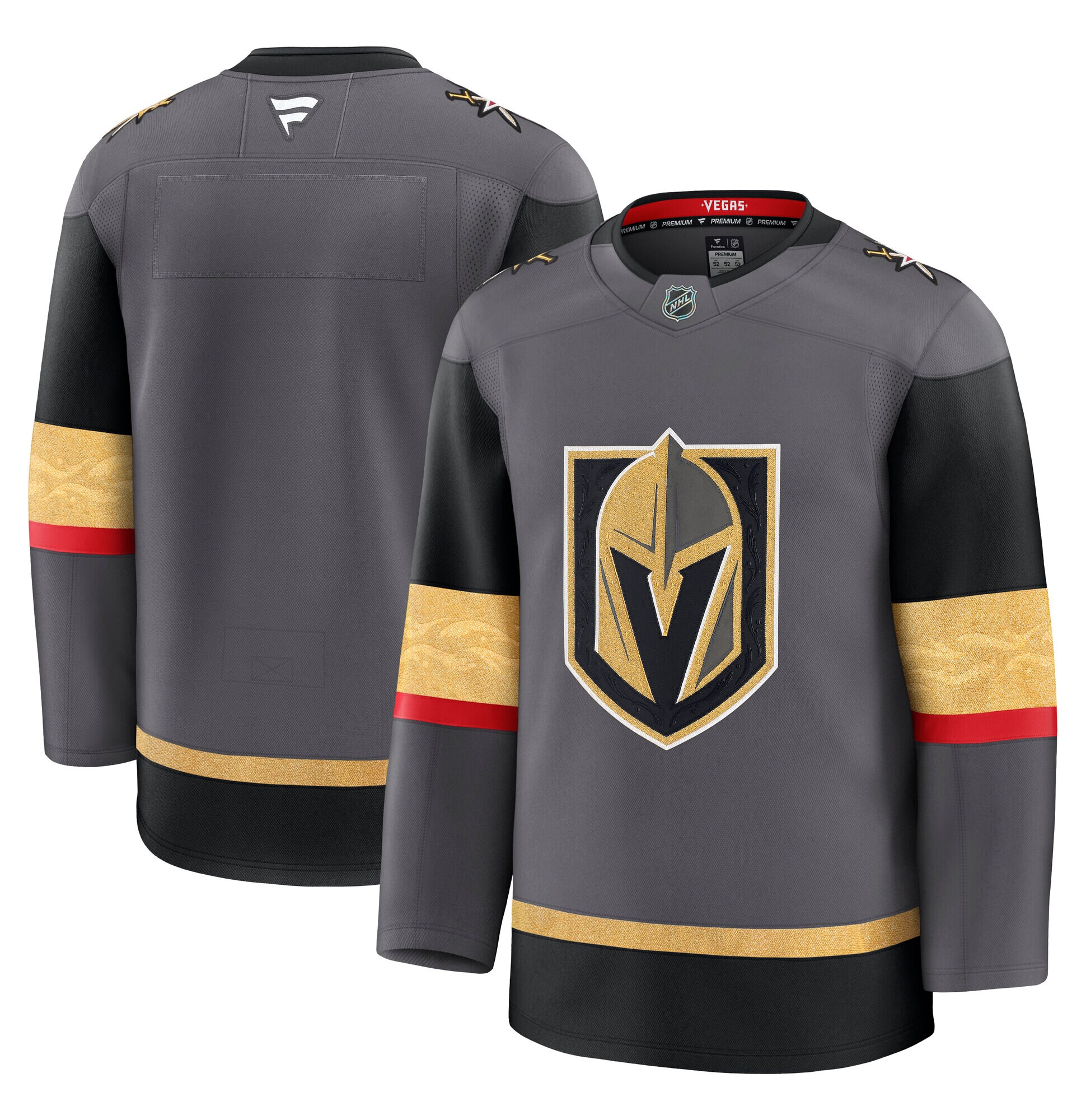 vegas golden knights fanatics branded alternate premium jersey – mens – Vancouver Canucks Jerseys and Headwear Collection