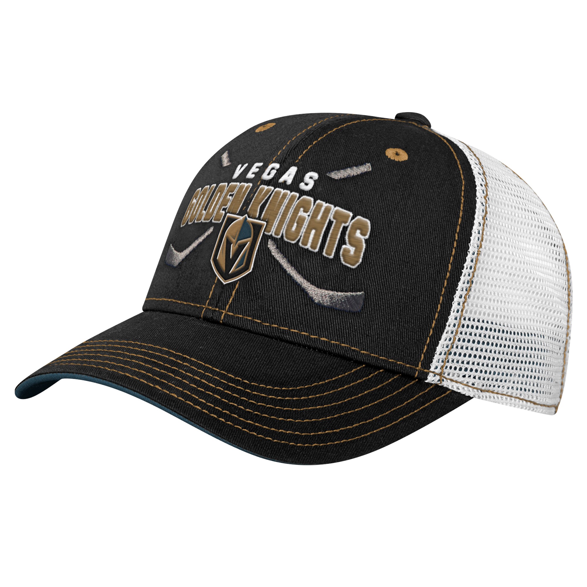 vegas golden knights lock up mesh adjustable cap – youth – Vancouver Canucks Jerseys and Headwear Collection