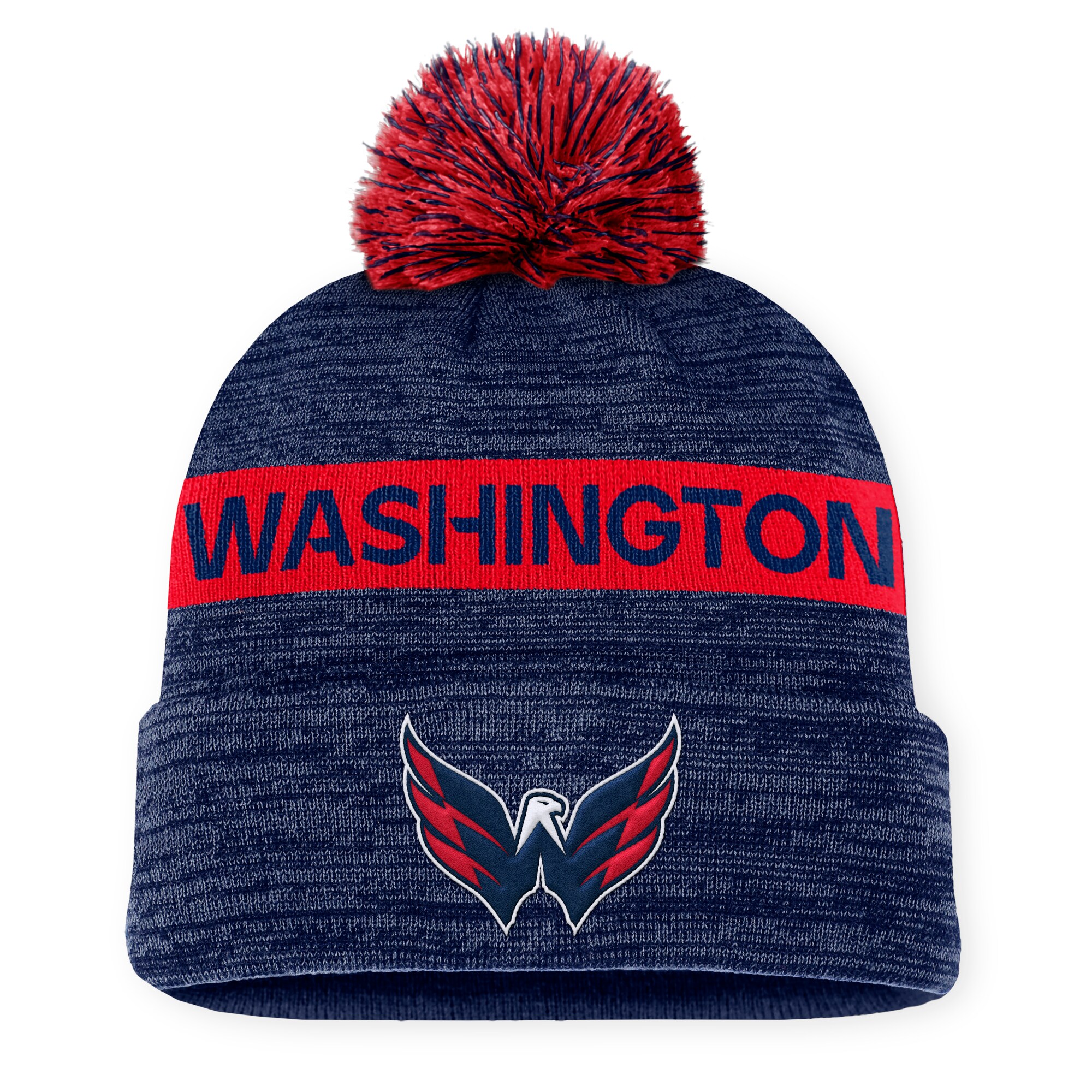 washington capitals authentic pro rink beanie cuff with pom – Vancouver Canucks Jerseys and Headwear Collection