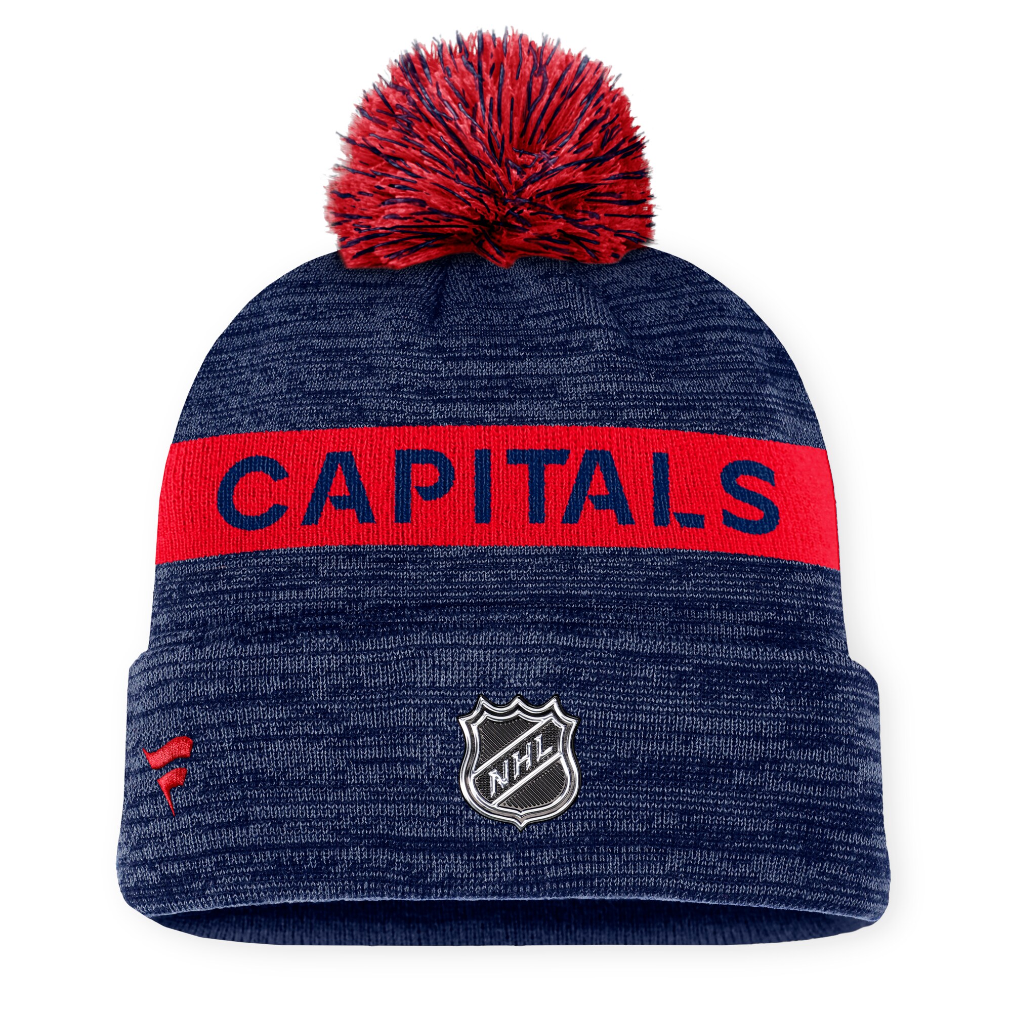 washington capitals authentic pro rink beanie cuff with pom – Vancouver Canucks Jerseys and Headwear Collection