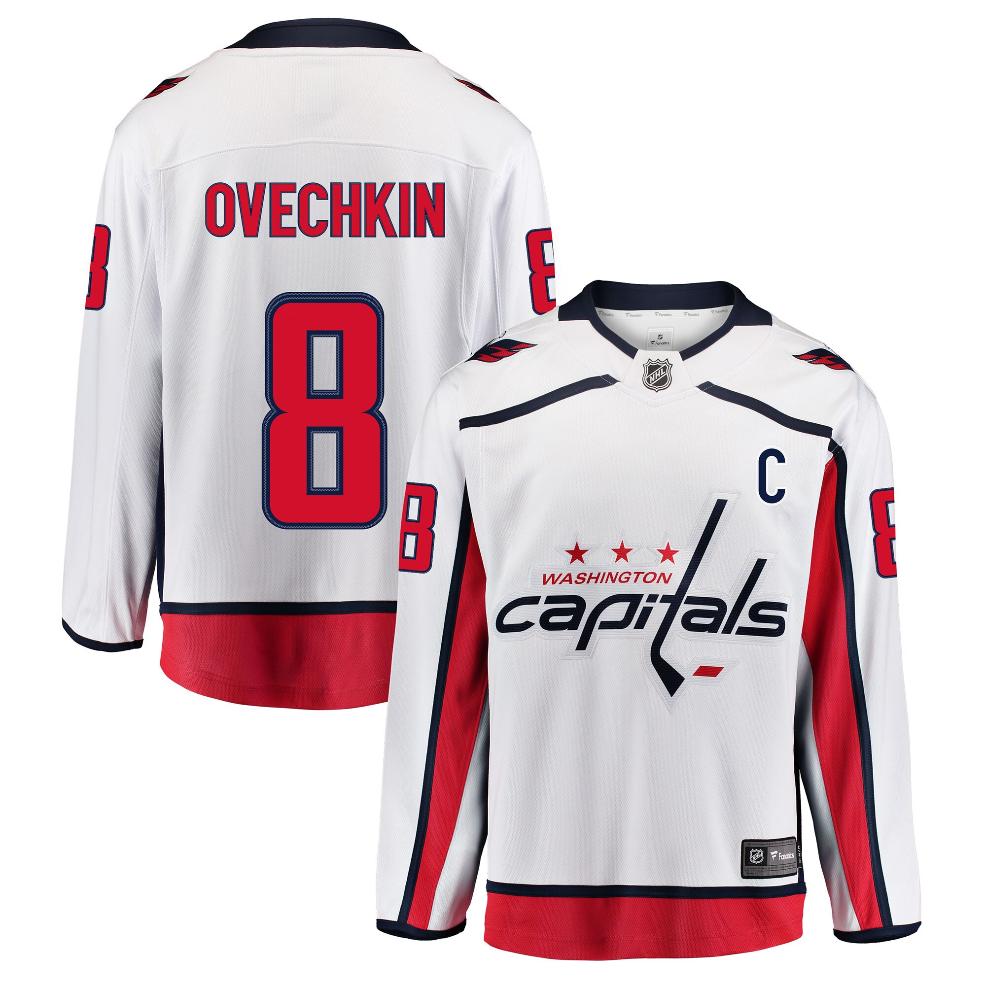 washington capitals fanatics away breakaway jersey – alexander ovechkin – mens – Vancouver Canucks Jerseys and Headwear Collection