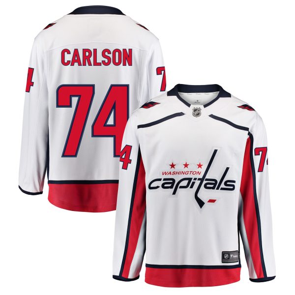 washington capitals fanatics away breakaway jersey – john carlson – mens – Vancouver Canucks Jerseys and Headwear Collection