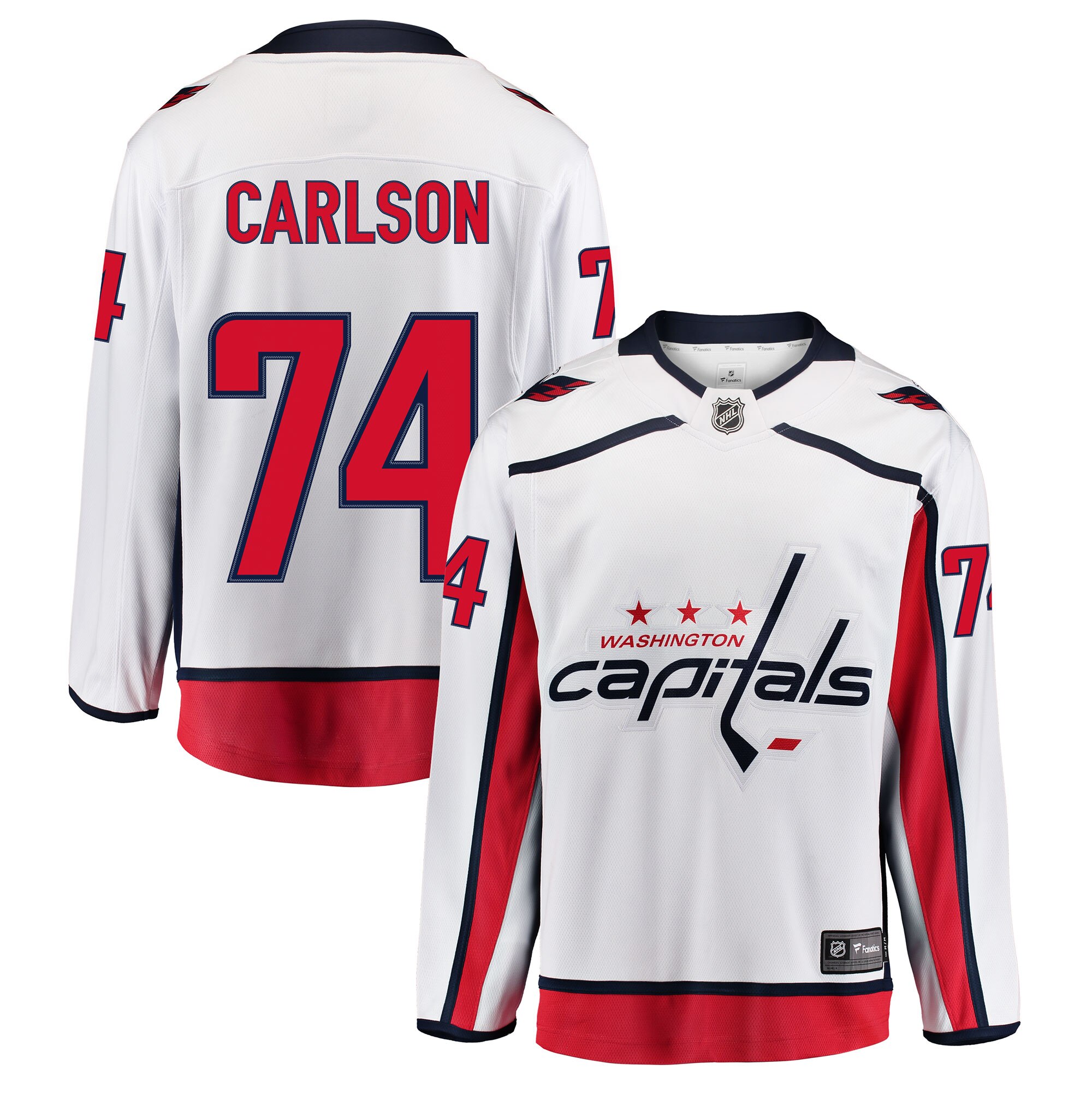 washington capitals fanatics away breakaway jersey – john carlson – mens – Vancouver Canucks Jerseys and Headwear Collection
