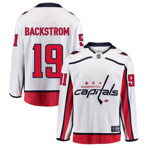 washington capitals fanatics away breakaway jersey – nicklas backstrom – mens – Vancouver Canucks Jerseys and Headwear Collection