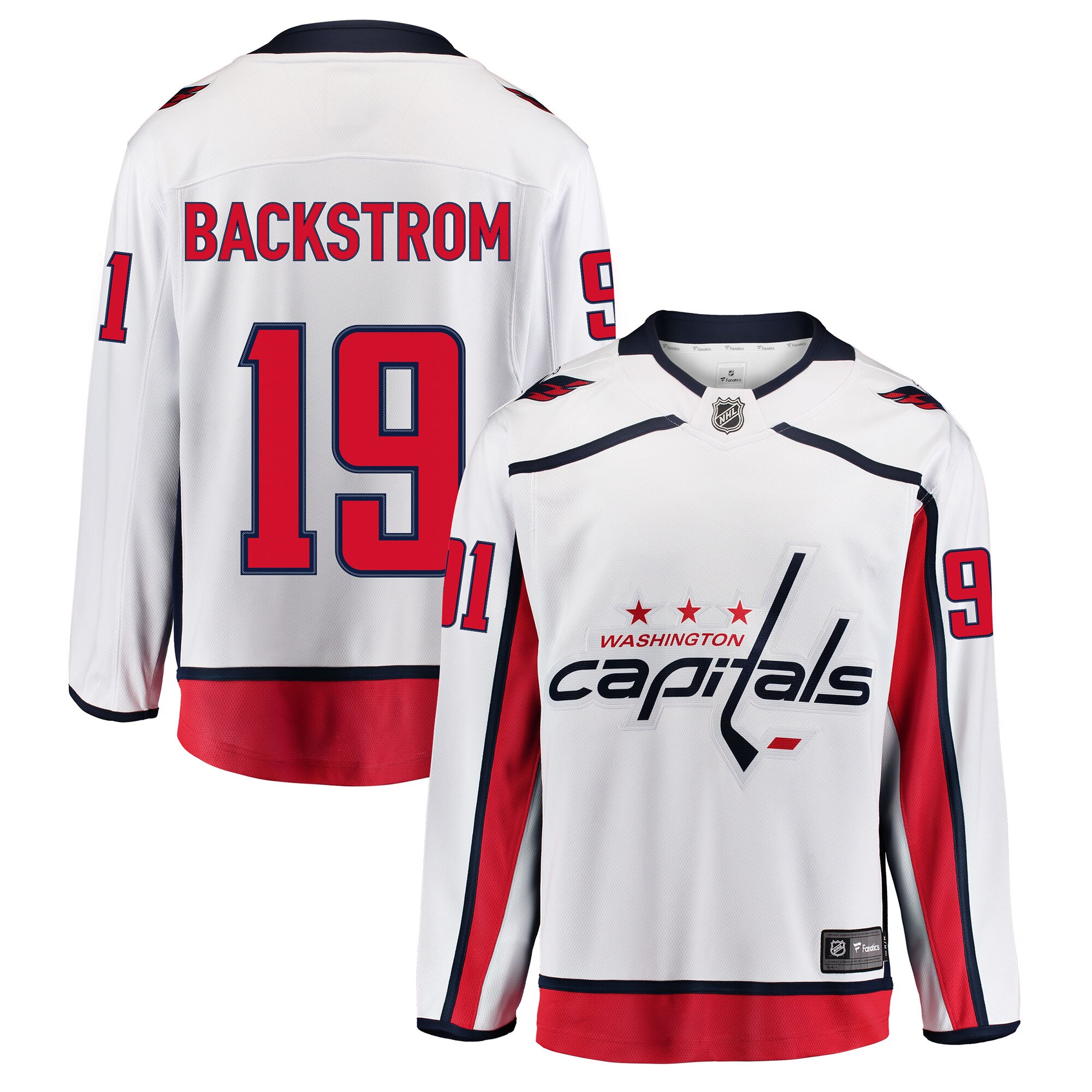 washington capitals fanatics away breakaway jersey – nicklas backstrom – mens – Vancouver Canucks Jerseys and Headwear Collection