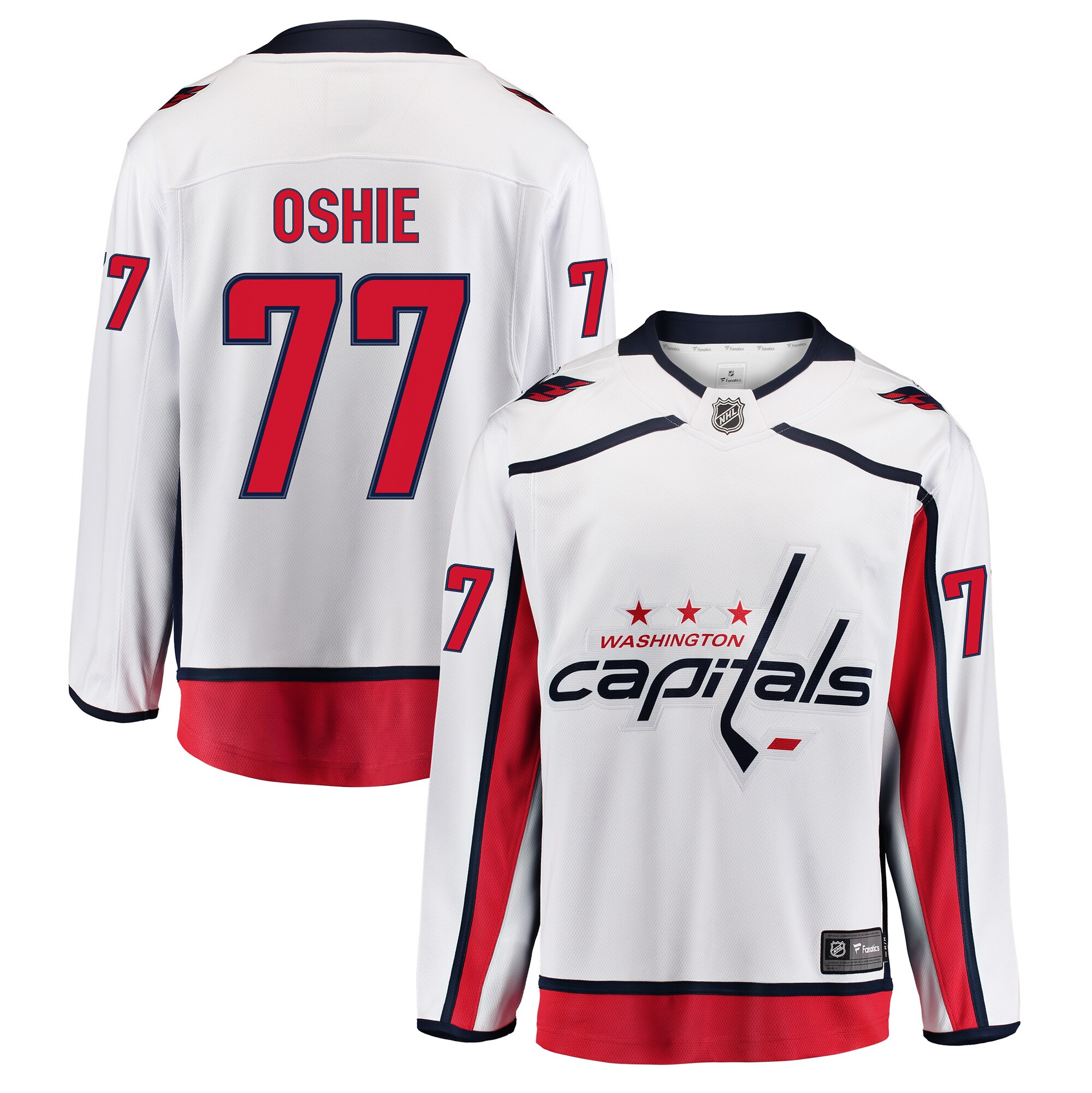 washington capitals fanatics away breakaway jersey – t. j. oshie – mens – Vancouver Canucks Jerseys and Headwear Collection