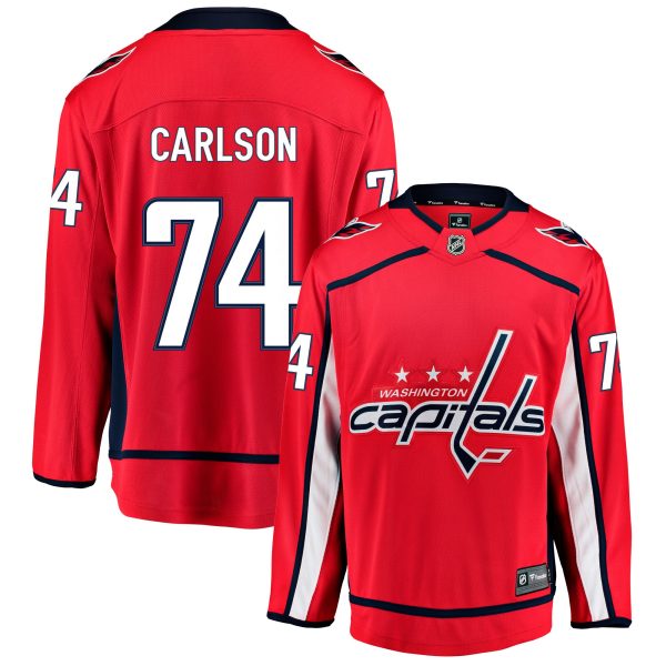 washington capitals fanatics home breakaway jersey – john carlson – mens – Vancouver Canucks Jerseys and Headwear Collection