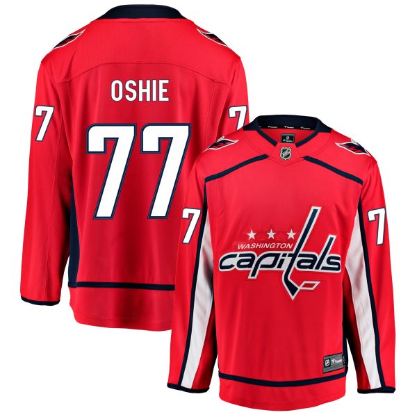 washington capitals fanatics home breakaway jersey – t. j. oshie – mens – Vancouver Canucks Jerseys and Headwear Collection