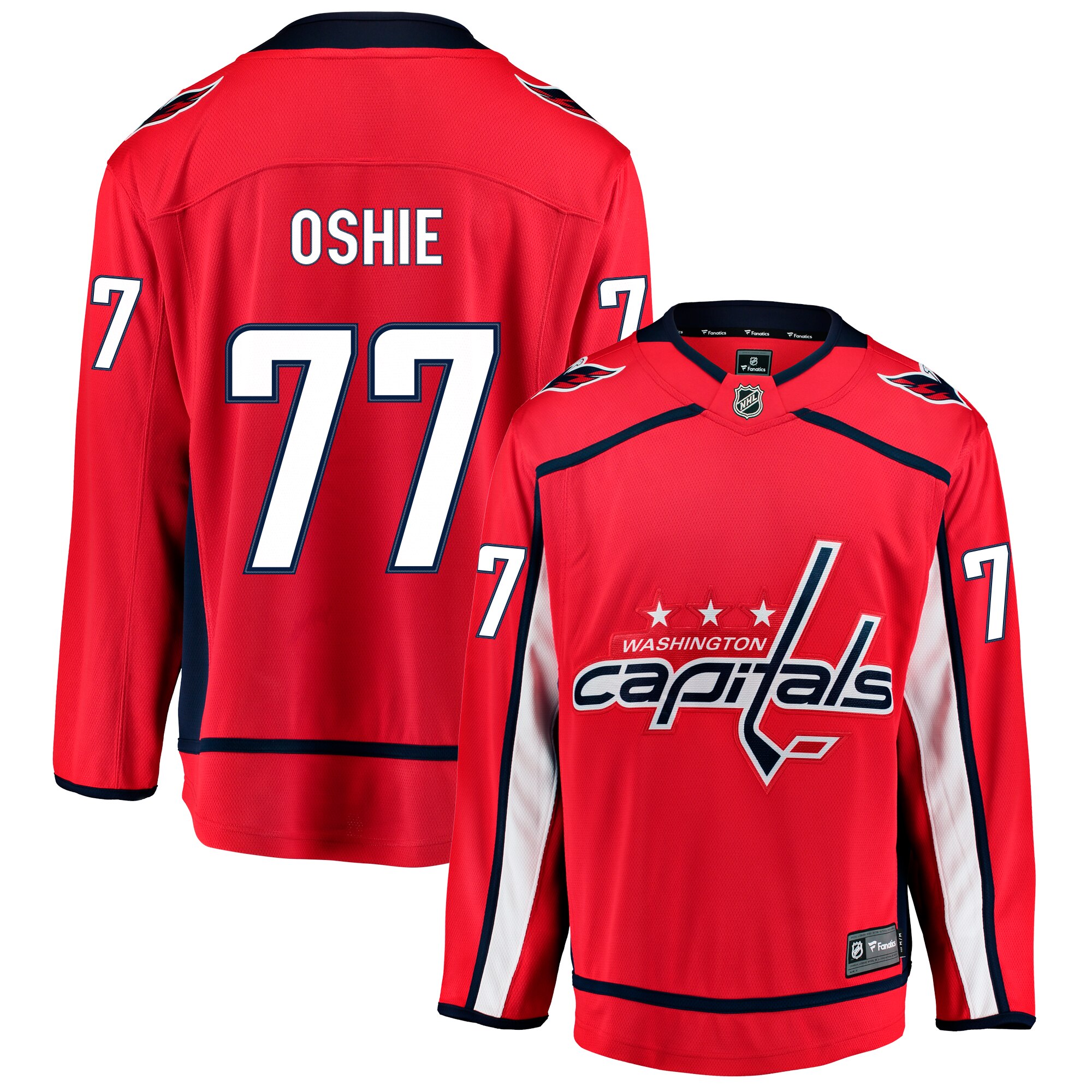 washington capitals fanatics home breakaway jersey – t. j. oshie – mens – Vancouver Canucks Jerseys and Headwear Collection