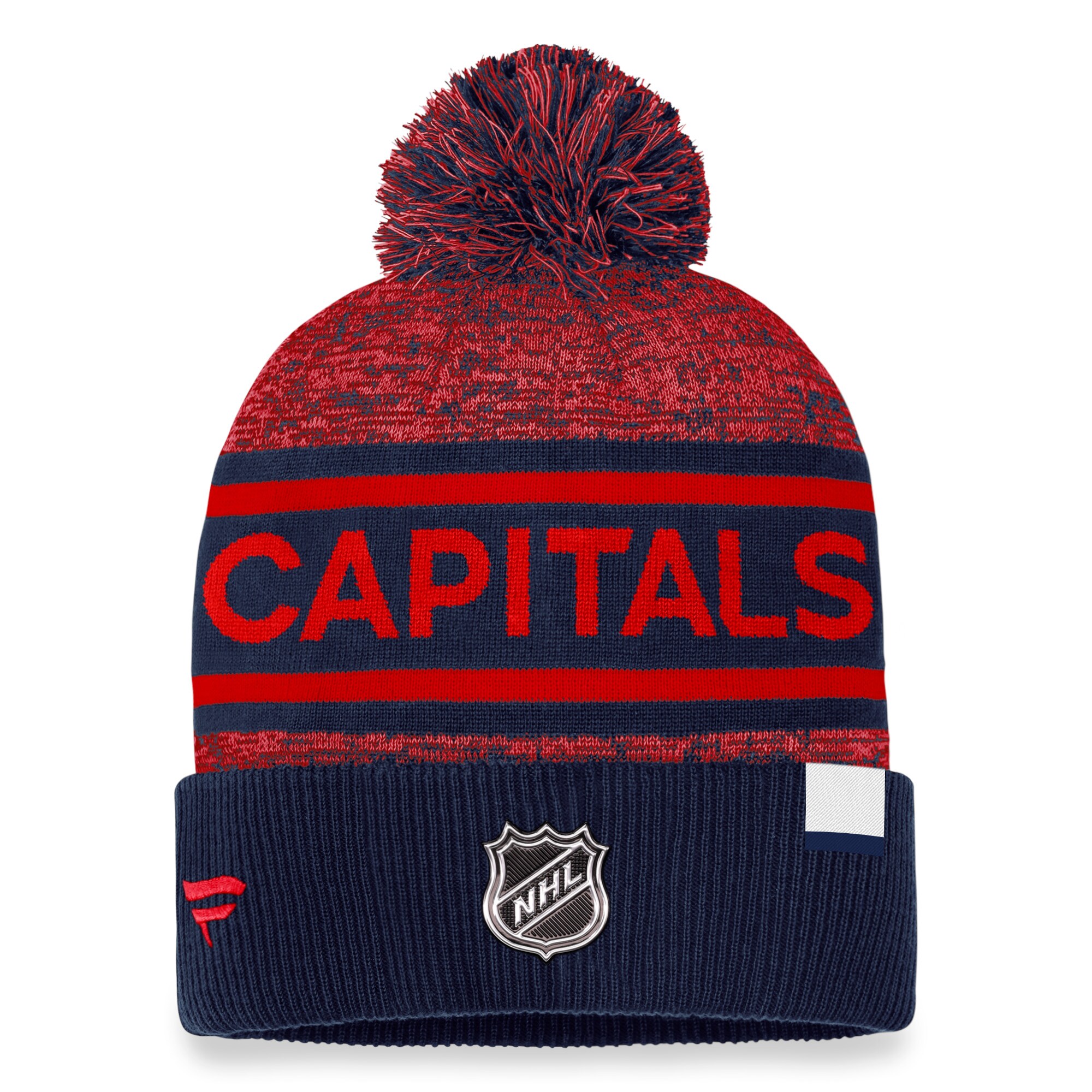 washington capitals pro rink heathered cuffed pom knit – unisex – Vancouver Canucks Jerseys and Headwear Collection