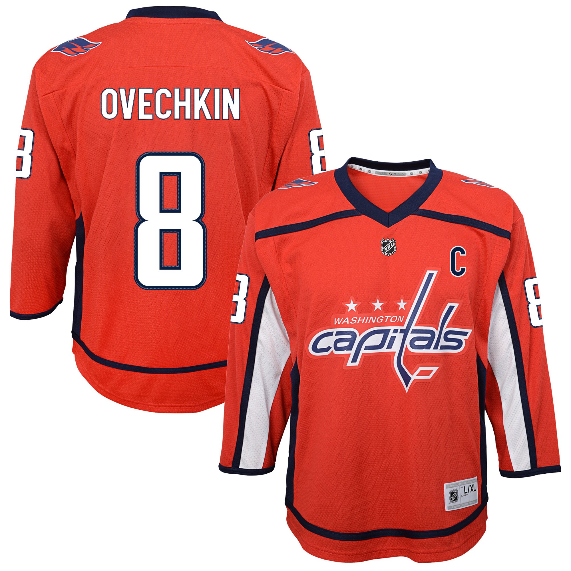 washington capitals replica home jersey – alexander ovechkin – youth – Vancouver Canucks Jerseys and Headwear Collection