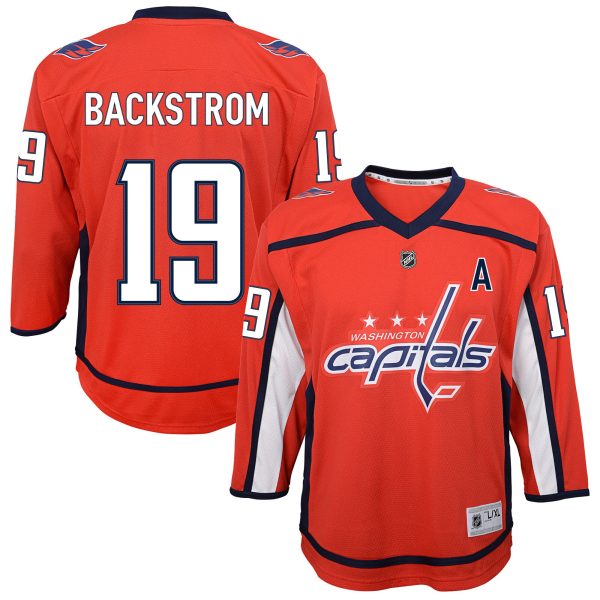 washington capitals replica home jersey – nicklas backstrom – youth – Vancouver Canucks Jerseys and Headwear Collection
