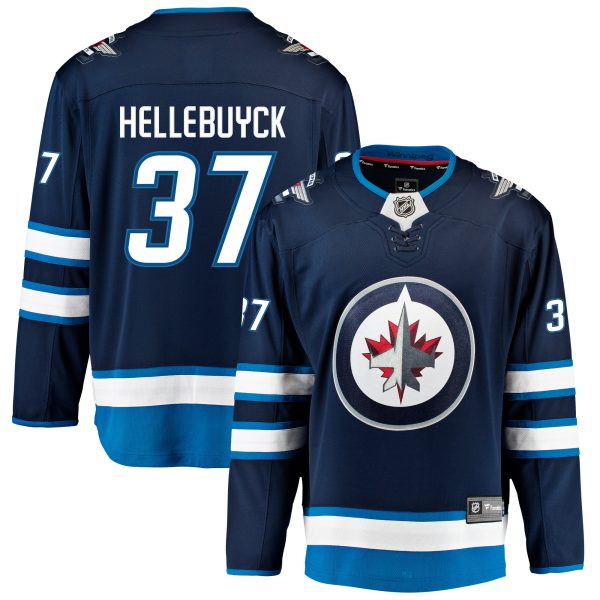 winnipeg jets fanatics home breakaway jersey – connor hellebuyck – mens – Vancouver Canucks Jerseys and Headwear Collection