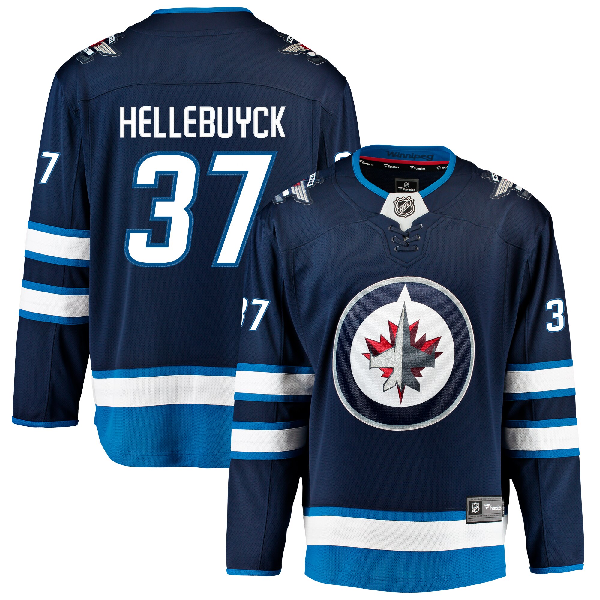 winnipeg jets fanatics home breakaway jersey – connor hellebuyck – mens – Vancouver Canucks Jerseys and Headwear Collection