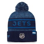 winnipeg jets pro rink heathered cuffed pom knit – unisex – Vancouver Canucks Jerseys and Headwear Collection