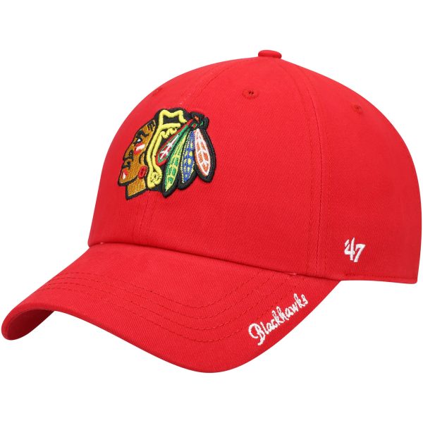 women8217s 821747 red chicago blackhawks team miata clean up adjustable hat – Vancouver Canucks Jerseys and Headwear Collection