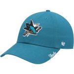 women8217s 821747 teal san jose sharks team miata clean up adjustable hat – Vancouver Canucks Jerseys and Headwear Collection