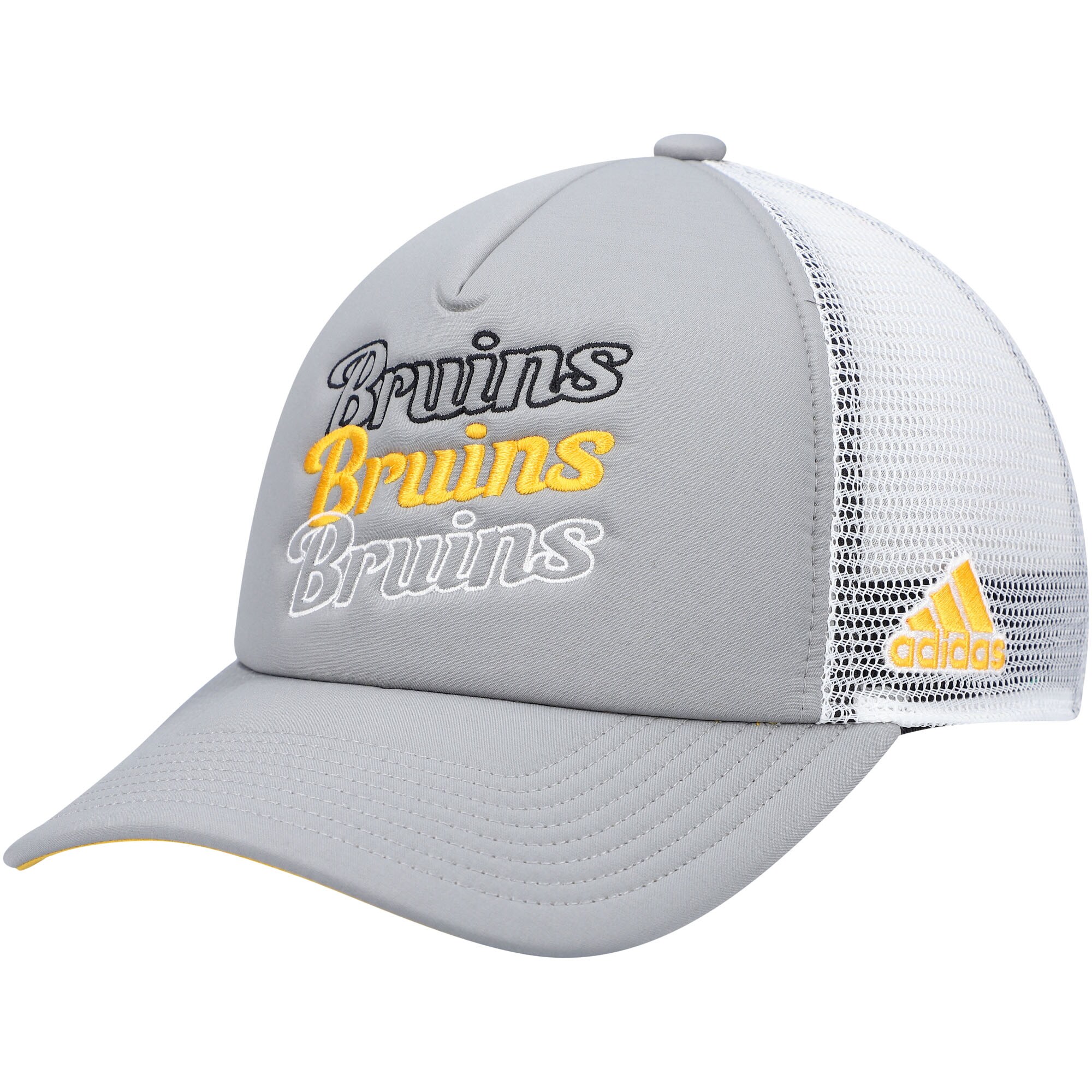 women8217s adidas graywhite boston bruins foam trucker snapback hat – Vancouver Canucks Jerseys and Headwear Collection