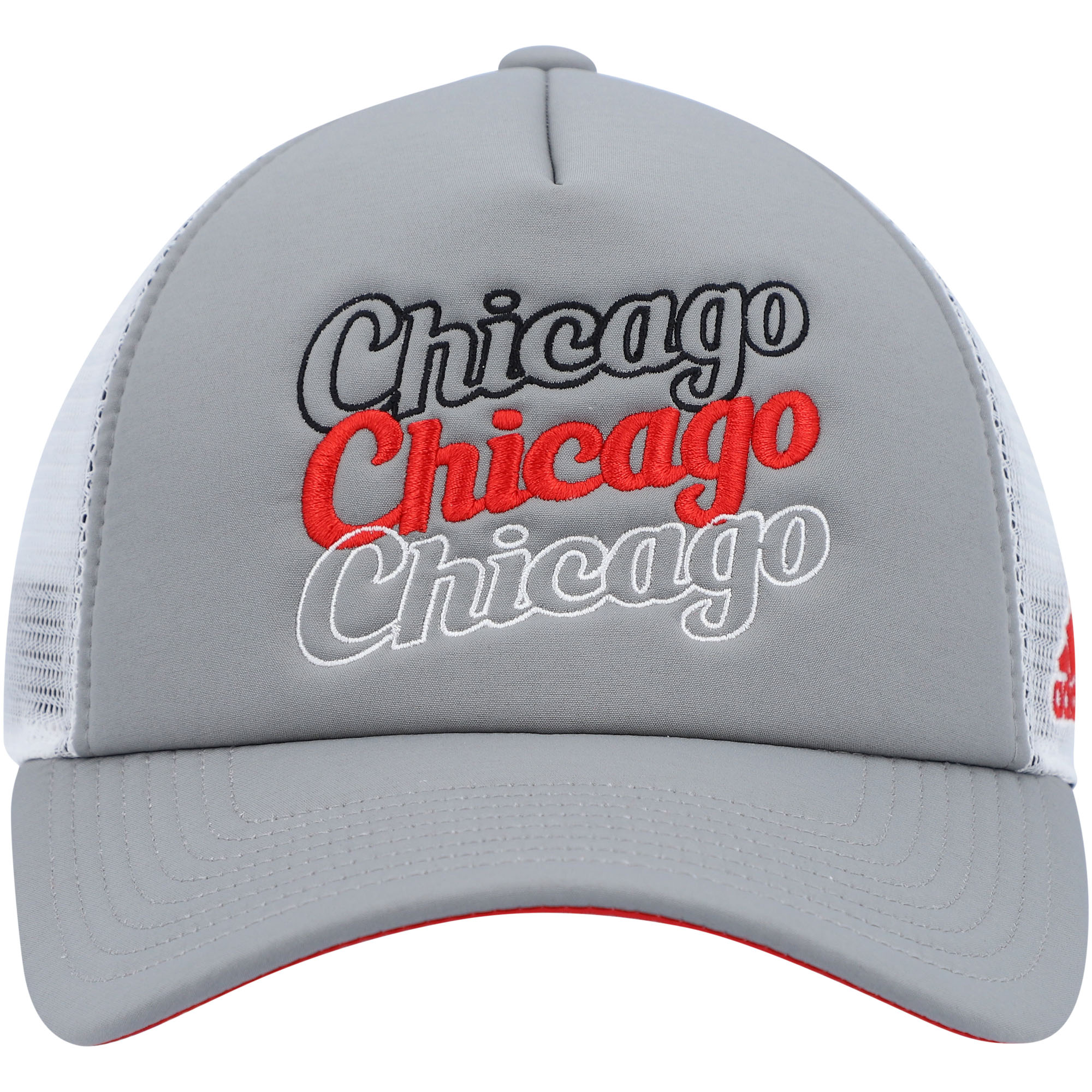 women8217s adidas graywhite chicago blackhawks foam trucker snapback hat – Vancouver Canucks Jerseys and Headwear Collection