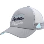 women8217s adidas graywhite seattle kraken foam trucker snapback hat – Vancouver Canucks Jerseys and Headwear Collection