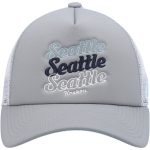 women8217s adidas graywhite seattle kraken foam trucker snapback hat – Vancouver Canucks Jerseys and Headwear Collection