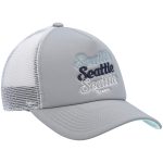 women8217s adidas graywhite seattle kraken foam trucker snapback hat – Vancouver Canucks Jerseys and Headwear Collection